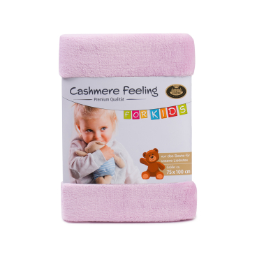 Gözze Kinderdecke PREMIUM CASHMERE FEELING, 75 x 100 cm Farbe: lavendel - Bild-Darstellung des Produktes 1