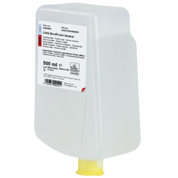 CWS Best Foam Schaumseifenkonzentrat 1 Karton = 12 x 500 ml - Flaschen, neutral - Bild-Darstellung des Produktes 1