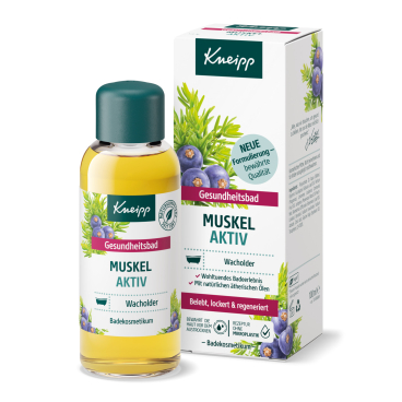 Kneipp® Muskel Aktiv Gesundheitsbad, Wacholder 100 ml - Flasche - Bild-Darstellung des Produktes 1