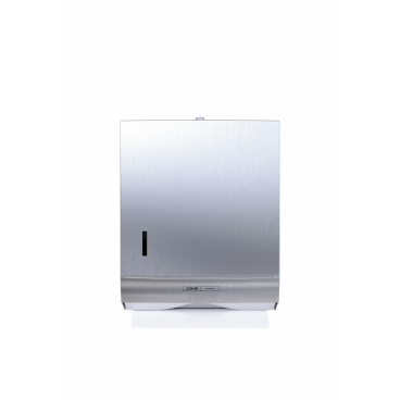 CWS Paradise Stainless Steel Paper Slim Faltpapierspender 1 Stück - Edelstahl - Bild-Darstellung des Produktes 1