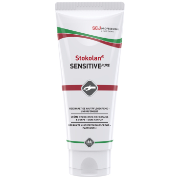 Stokolan® SENSITIVE PURE Hautpflegecreme 1 Karton = 12 Tuben á 100 ml - Bild-Darstellung des Produktes 1