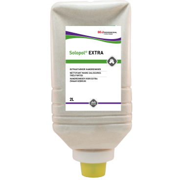 Solopol® EXTRA - Handreiniger 2000 ml - Softflasche (1 Karton = 6 Flaschen) - Bild-Darstellung des Produktes 1