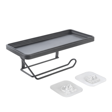 Metaltex Origin LAVA Toilettenpapierhalter, Handyhalterung Maße (L x B x H): 22 x 8 x 11 cm - Bild-Darstellung des Produktes 1