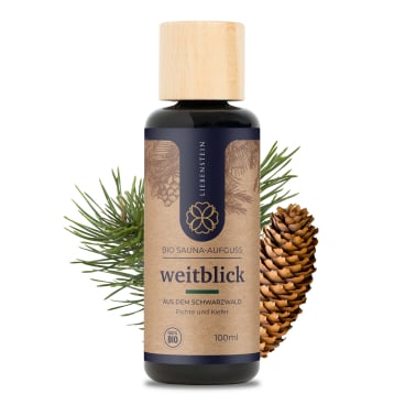 Liebenstein Saunaaufguss Weitblick, Fichte und Kiefer 100 ml - Flasche - Bild-Darstellung des Produktes 1