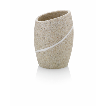 Kela Talus Zahnputzbecher Farbe: beige - Bild-Darstellung des Produktes 1