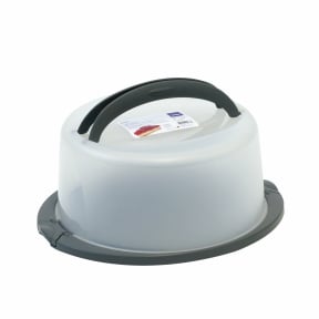 Kela Deli Kuchentransportbox, rund – Maße (L x B x H): 38 x 33 x 17 cm