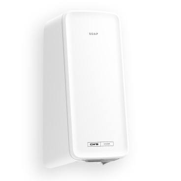 CWS PureLine Foam NT Seifenschaumspender, elektrisch, 600 ml Farbe: weiß - Bild-Darstellung des Produktes 1