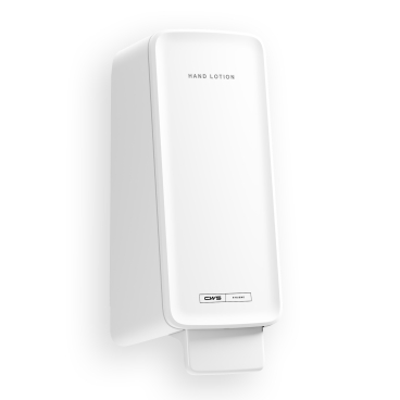 CWS PureLine Handlotion Spender, mechanisch, 600 ml Farbe: weiß - Bild-Darstellung des Produktes 1
