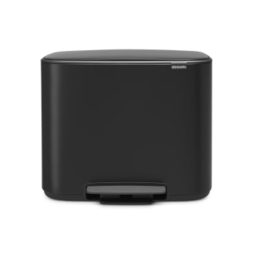 Brabantia Bo Treteimer, 11 und 23 Liter Farbe: Matt Black - Bild-Darstellung des Produktes 1