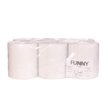 Papierhandtuch-Rolle, 1-lagig, weisslich Papierhandtuch-Rolle, 1-lagig, weisslich