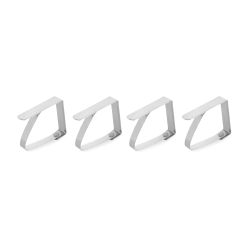 HENDI Tischdeckenklammern 18/10 Edelstahl, 4-teilig Maße (B x L x H) 1 x 5 x 4 cm kaufen