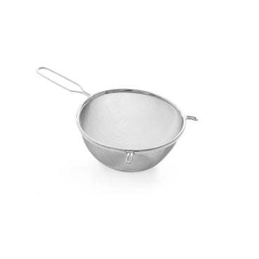 HENDI Passiersieb Edelstahl, ∅ 22 cm Maße (B x L x H): 22 x 38,5 x 9 cm - Bild-Darstellung des Produktes 1
