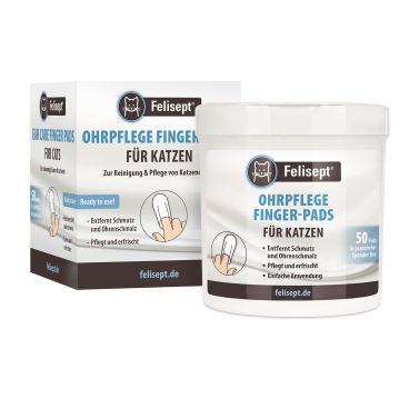 Felisept® Ohrpflege Fingerpads für Katzen 1 Dose = 50 Stück - Bild-Darstellung des Produktes 1