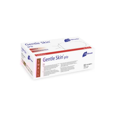 Meditrade Gentle Skin® Grip Latex Untersuchungshandschuh 1 Packung = 100 Stück, Größe S - Bild-Darstellung des Produktes 1