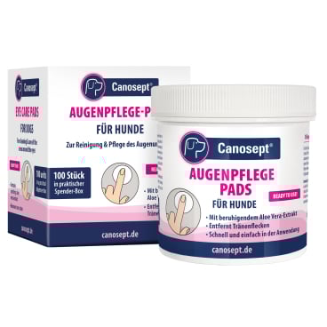 Canosept® Augenpflege Fingerpads für Hunde 1 Dose = 100 Pads - Bild-Darstellung des Produktes 1