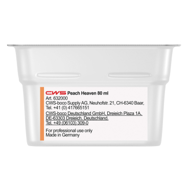 CWS Nachfüllduft für CWS Duftspender Paradise Air Bar 1 Karton = 8 x 80 ml Kartuschen, Peach Heaven - Bild-Darstellung des Produktes 1