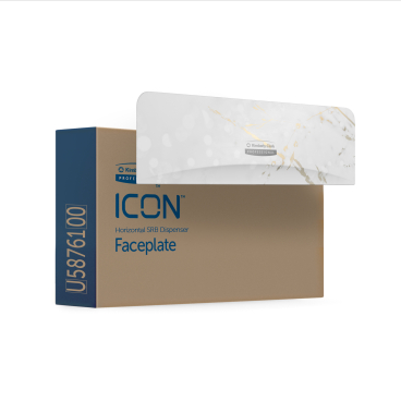 Kimberly-Clark Professional ICON Blende Motiv KIRSCHBLÜTE 1 Blende für Doppelrollen Toilettenpapierspender - Bild-Darstellung des Produktes 1