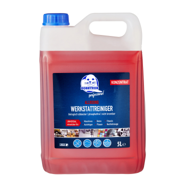 ROBBYROB Professional Werkstattreiniger Allround, Konzentrat 5 Liter - Kanister - Bild-Darstellung des Produktes 1