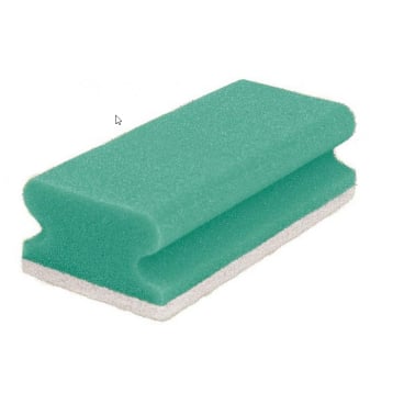 Sito Spülschwamm Vlies, nicht kratzend, groß, 8,6 x 15,3 x 4,2 cm 1 Packung = 10 Schwämme, grün/weiß - Bild-Darstellung des Produktes 1