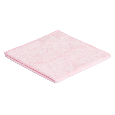 Sito Microfasertuch Economic, 260g/m², 40 x 40 cm 1 Packung = 10 Tücher, Farbe: rosa - Bild-Darstellung des Produktes 1