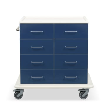 ETERNASOLID MULTICART Multifunktionswagen T 23 mit 8 Schubladen Farbe: blau - Bild-Darstellung des Produktes 1