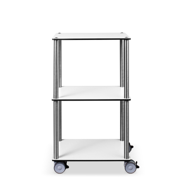 ETERNASOLID MULTICART Etagenwagen W13 mit 3 Böden Farbe: weiß - Bild-Darstellung des Produktes 1