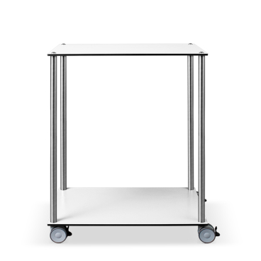 ETERNASOLID MULTICART Etagenwagen W22 mit 2 Böden Farbe: weiß - Bild-Darstellung des Produktes 1