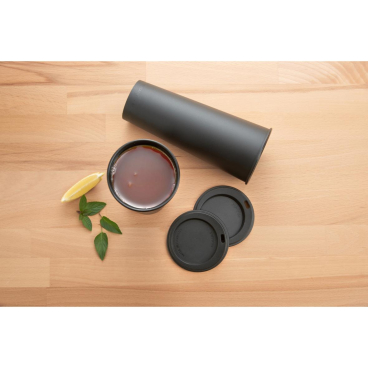 Skoda Barista Mehrwegbecher 330 Ml – Sandfarben Mit Grünem Deckel, Spülmaschinenfest, Aus Recyclebarem PP, Kaffeebecher To Go