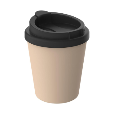 Bio Kaffeebecher Mehrwegbecher PremiumPlus, small, 0,25 Liter 1 Stück, Farbe: aprikose - Bild-Darstellung des Produktes 1