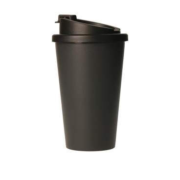 Bio Kaffeebecher Mehrwegbecher Premium Deluxe, 0,35 Liter 1 Stück, Farbe: schiefer - Bild-Darstellung des Produktes 1