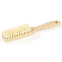 Waldkraft GmbH Waldkraft Haarbürste mit hellen Naturborsten, Antistatische Pflege und Reinigung für die Haare und dem Bart, Länge: 21 cm 10055 01 23 600