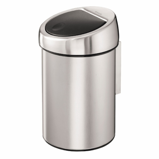 Brabantia NEWICON Touch Bin Wand-Abfallbehälter, 3 l