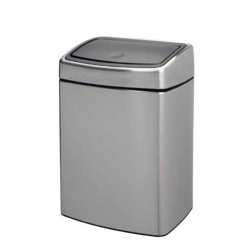 Brabantia Touch Bin Abfallbehälter, 10 l, rechteckig