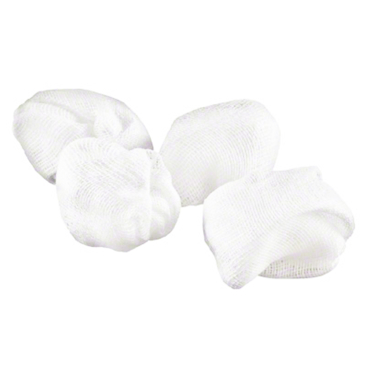 B.Braun Askina® Schlinggazetupfer, Mulltupfer 1 Packung = 2 x 2 Stück, pflaumengroß, steril - Bild-Darstellung des Produktes 1
