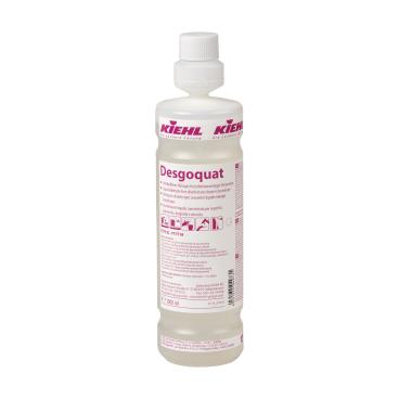 Kiehl Desgoquat Flächendesinfekion, geruchsneutral, Konzentrat 1 Liter - Flasche - Bild-Darstellung des Produktes 1