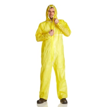 ProSafe®4 Chemikalienschutzanzug, gelb, Typ 4B, 5B, 6B, Einweg 1 Stück, Größe 3XL, unisex - Bild-Darstellung des Produktes 1
