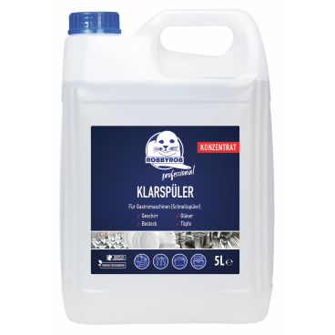 ROBBYROB Professional Klarspüler, Konzentrat 5 Liter - Kanister - Bild-Darstellung des Produktes 1