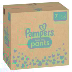 Pampers Baby Dry Pants Extra Large Windeln, 17+ kg Monatsbox