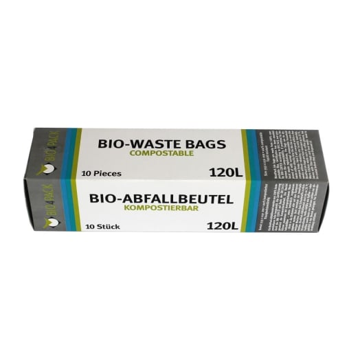 Bio4Pack Abfallbeutel 100% kompostierbar, 120 l