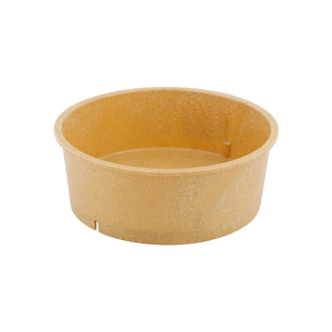 Greenbox Mehrweg Menüschale Häppy Bowl®, Ø 18,5 cm, 1000 ml 1 Packung = 10 Stück, Farbe: karamell / braun - Bild-Darstellung des Produktes 1