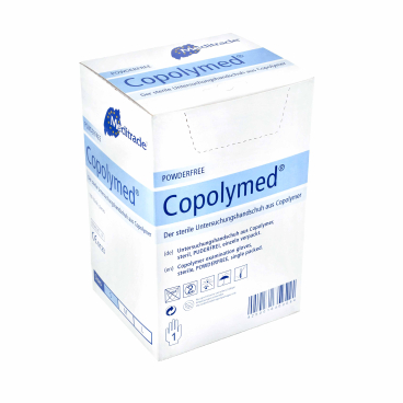 Meditrade Copolymed® Untersuchungshandschuhe, einzeln verpackt 1 Packung = 100 Stück, Größe S - Bild-Darstellung des Produktes 1