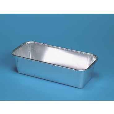 Papstar Alu Kastenformen, 1,09 L Maße: (LxBxH) 23 cm x 6,2 cm x 10,2 cm - Bild-Darstellung des Produktes 1