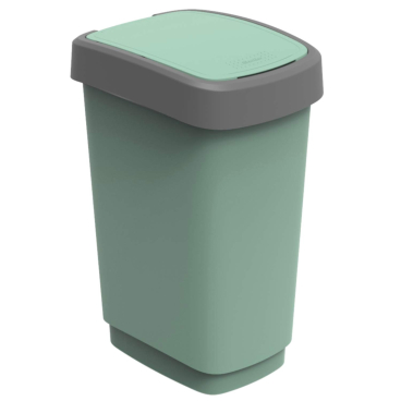 Rotho TWIST ECO Schwingdeckeleimer 25 l Farbe: grün - Bild-Darstellung des Produktes 1