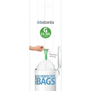 Brabantia (G) Müllbeutel, 30 Liter 1 Rolle à 20 Stück - Bild-Darstellung des Produktes 1