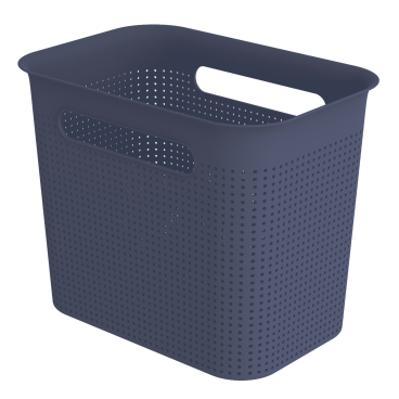 Rotho BRISEN Box, 7 Liter Farbe: iris dunkelblau ged. - Bild-Darstellung des Produktes 1