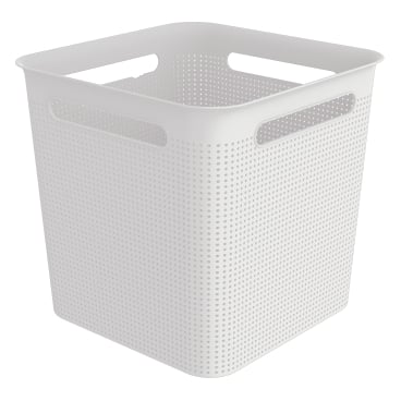 Rotho BRISEN Box, 18 Liter Farbe: Mistletoe white - Bild-Darstellung des Produktes 1