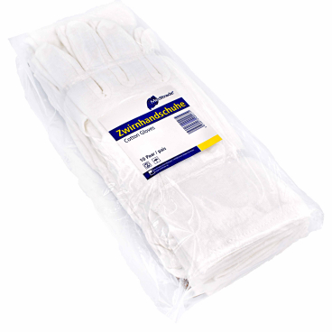 Meditrade Unterzieh-Zwirnhandschuh, Baumwolle 1 Packung = 10 Paar, Größe 9 - Bild-Darstellung des Produktes 1