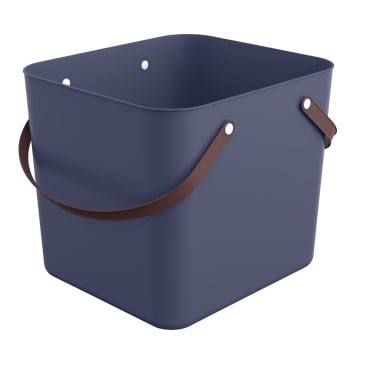 Rotho ALBULA classic Einkaufskorb 40 Liter Farbe: iris dunkelblau ged. - Bild-Darstellung des Produktes 1