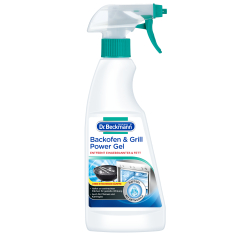 Dr. Beckmann Group GmbH Dr. Beckmann Backofen Aktiv-Gel, Backofenreiniger zur Reinigung von Backöfen und Entfernung von Eingebranntem, 375 ml – Sprühflasche 2052