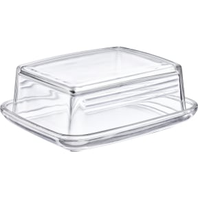 WESTMARK Butterdose Glas, spülmaschinengeeignet – 1 Dose